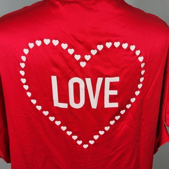 Victoria's Secret Satin Kimono Robe. Red. One Size#26 - Picture 9 of 13